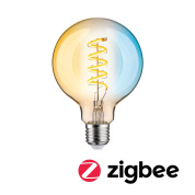 29159 Paulmann LED Globe 600 лм 7,5 Вт, регулируемый белый, регулируемый, золотой