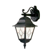 Настенный уличный светильник Norfolk Elstead NR2-BLK черный