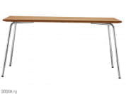 S 1040 Прямоугольный садовый стол из стали и дерева Thonet