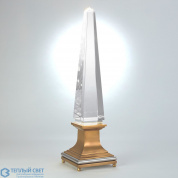 Illuminated Crystal Obelisk Global Views настольная лампа