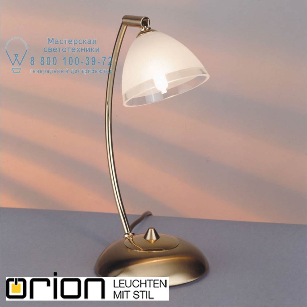  для рабочего стола Orion Opaldesign LA 4-987/1 gold-matt/438 klar .