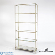 Stud Etagere-Silver Leaf Global Views книжный шкаф