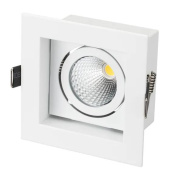 024137 Arlight Светильник CL-KARDAN-S102x102-9W Warm (WH, 38 deg)