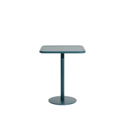 M0742626 WEEK-END Petite Friture Круглый стол кафе садовый металлический сине-зеленый