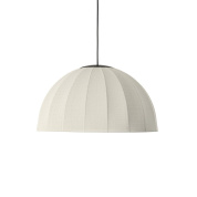 MOL L WH Mollis Made By Hand Подвес с большим полушаром из белой ткани, LED