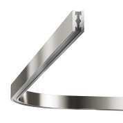 соединительный элемент платинового оттенка для магнитных трековых шинопроводов Flarity