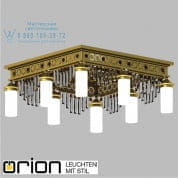 Потолочная люстра Orion ORIONtal DLU 1705/8 gold/Prisma topas