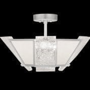 891340-11 Crownstone 23" Square Semi-Flush Mount полувстраиваемый светильник, Fine Art Lamps