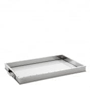 108928 Tray Trouvaille nickel finish 60x40cm лоток Eichholtz