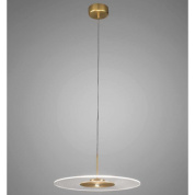 03410OSDHXXXX Elesi luce Air SP L LED подвесной светодиодный светильник латунь