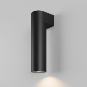 уличный настенный светильник цилиндрической формы направленного света для архитектурной подсветки фасада