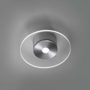03433ACDHXXXX Elesi luce Air PL S LED круглый потолочный светильник сталь