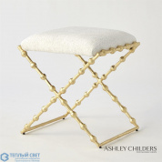 Elder Bench-Gold Leaf-COM Global Views стул