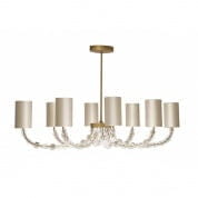 B-MCL11 Bathroom Oval Lartigue Chandelier люстра Porta Romana