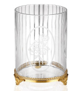 стакан для ванной на декоративном металлическом основании