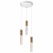 подвесной светильник с несколькими цилиндрическими плафонами на подвесе