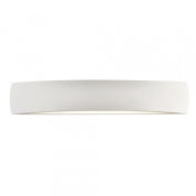 бра из гипса с двусторонним свечением белый