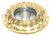 встраиваемый потолочный светильник с декоративным кольцом