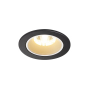 1003797 SLV NUMINOS® S DL светильник встраиваемый 250мА 8.6Вт с LED 3000K, 730лм, 40°, черный/белый