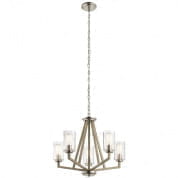 Deryn 21" 5 Light Chandelier Distressed Antique Grey люстра 43035DAG Kichler