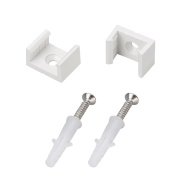 пластиковый держатель с клипсами для монтажа герметичной светодиодной ленты