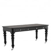 109432 Desk Buckingham piano black  стол Eichholtz
