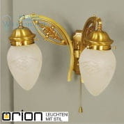 Светильник Orion Budapest WA 2-689/2 bronze/376 klar-matt