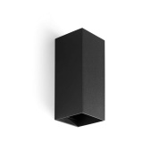 настенный светильник чёрный прямоугольный