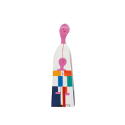 21502704 Wooden Doll Vitra Деревянная фигурка с длинным телом в розовом наряде