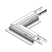 Монтажный комплект Kreon Lini 10 для угла 90 градусов KR774212