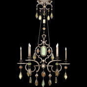 725940-1 Encased Gems 50" Oval Chandelier люстра, Fine Art Lamps