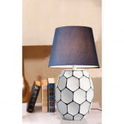Anasa White Metal Geomatric Shape Lamp настольная лампа Sutra Decor 141232/W