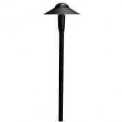 6" Dome 2700K LED Path Light Textured Black светильник-столбик для дорожек 15870BKT27R Kichler