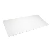 встраиваемая потолочная светодиодная панель с прямой засветкой и плоским корпусом