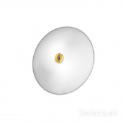 Kolarz Centro 0314.U12.3/ki30 потолочный светильник золото 24 карата белый ø32cm высота 8cm 2 лампы e14