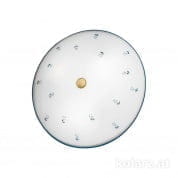 Kolarz NONNA 731.U13.4.17 потолочный светильник состаренная латунь ø40cm высота 7cm 3 лампы e27