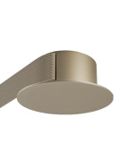 встраиваемый потолочный светильник золотистого цвета