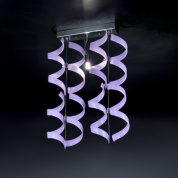 Metal Lux Astro SP 1L современная люстра с одной лампой хром; сиреневый 206.221.05