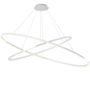 подвесной светильник с несколькими кольцами и мягким свечением