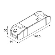 13470030 Modular Casambi Светодиодный редуктор 300-1050 мА 16-38 Вт