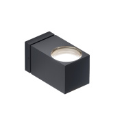 уличный накладной светильник овальной формы