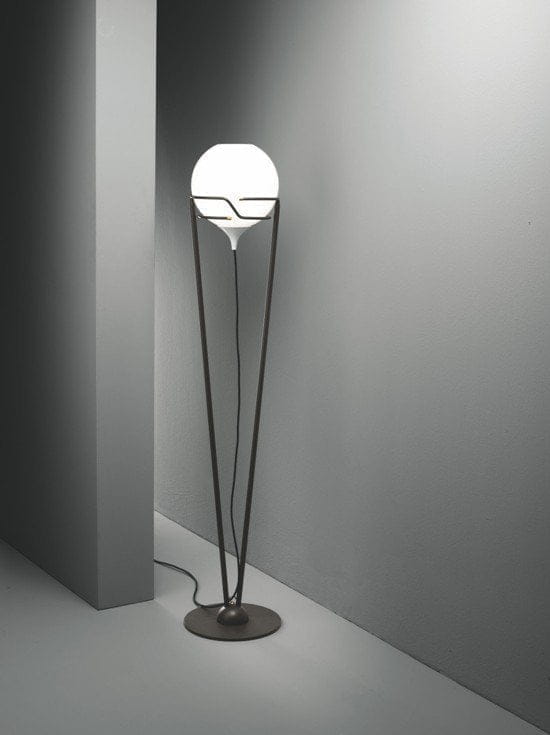 Lamp 2. Glass Spear Floor Lamp. Floor Lamp with 2 Light sources. Vladimir Kagan 2080 Cygnet Floor Lamp.