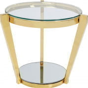 85366 Приставной столик Monocolo Gold Ø50см Kare Design