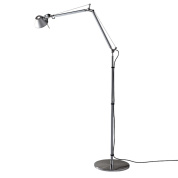 торшер для чтения с шарнирной стойкой и поворотным плафоном