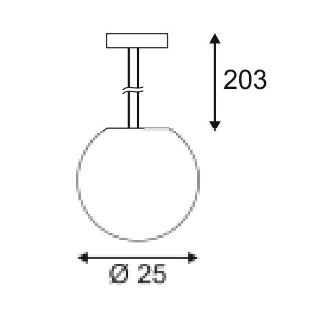 Светильник 25. Rotoball 40/SLV. Светильник подвесной 24w. Диаметр плафона как измерить.