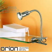 Лампа на прищепке Orion Seba Str 10-389/1 satin
