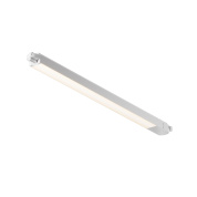 линейный трековый светильник белого цвета с равномерным светораспределением однофазный Unity