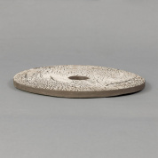 керамический плафон плоской формы с мраморной текстурой