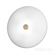 Kolarz Centro 0314.U13.5/me50 потолочный светильник хром белый ø42cm высота 8cm 3 лампы e27