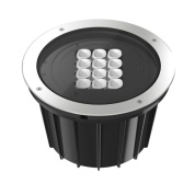круглый уличный прожектор для поверхности с многосекционным LED-модулем